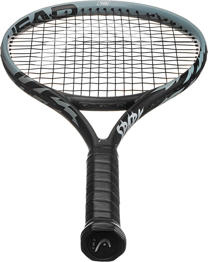 HEAD MX Spark Tour Tennis Racquet, 100 sq. in. Head Size, Black