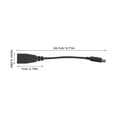 thumbnail image 2 of PTOOTP 2Ud Cable Adaptador De Alimentación Negro Para Consola Con Conexión Estable Y Compatibilidad Universal, 2 of 8
