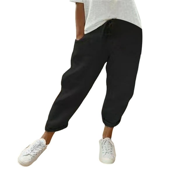 Xuewenshw Women's Lace Up Multicolor Multisize Large Size Casual Pants Women Pants Jumpsuits