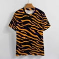 thumbnail image 3 of Animal Print Patterns T Shirts Basic T-Shirt Short Sleeve Ladies Tee Shirt Summer Graphic Clothing, 3 of 6