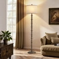 thumbnail image 6 of NATYSWAN 62" Floor Lamp, Adjustable Color Temperature Farmhouse Standing Lamp, Retro Rustic Tall Floor Lamps with Rotary Switch, Resin Standing Lamp for for Living Room,Bedroom,House, Office, 6 of 7