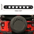 thumbnail image 3 of 3 Pcs Black Door Handle Insert Strip Trim Covers for 2007-2018 for Jeep Wrangler 2-Door, 3 of 6