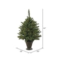 thumbnail image 3 of Vickerman 3.5' Cashmere Artificial Christmas Tree, Multi-Colored Battery Operated LED Lights, 3 of 4