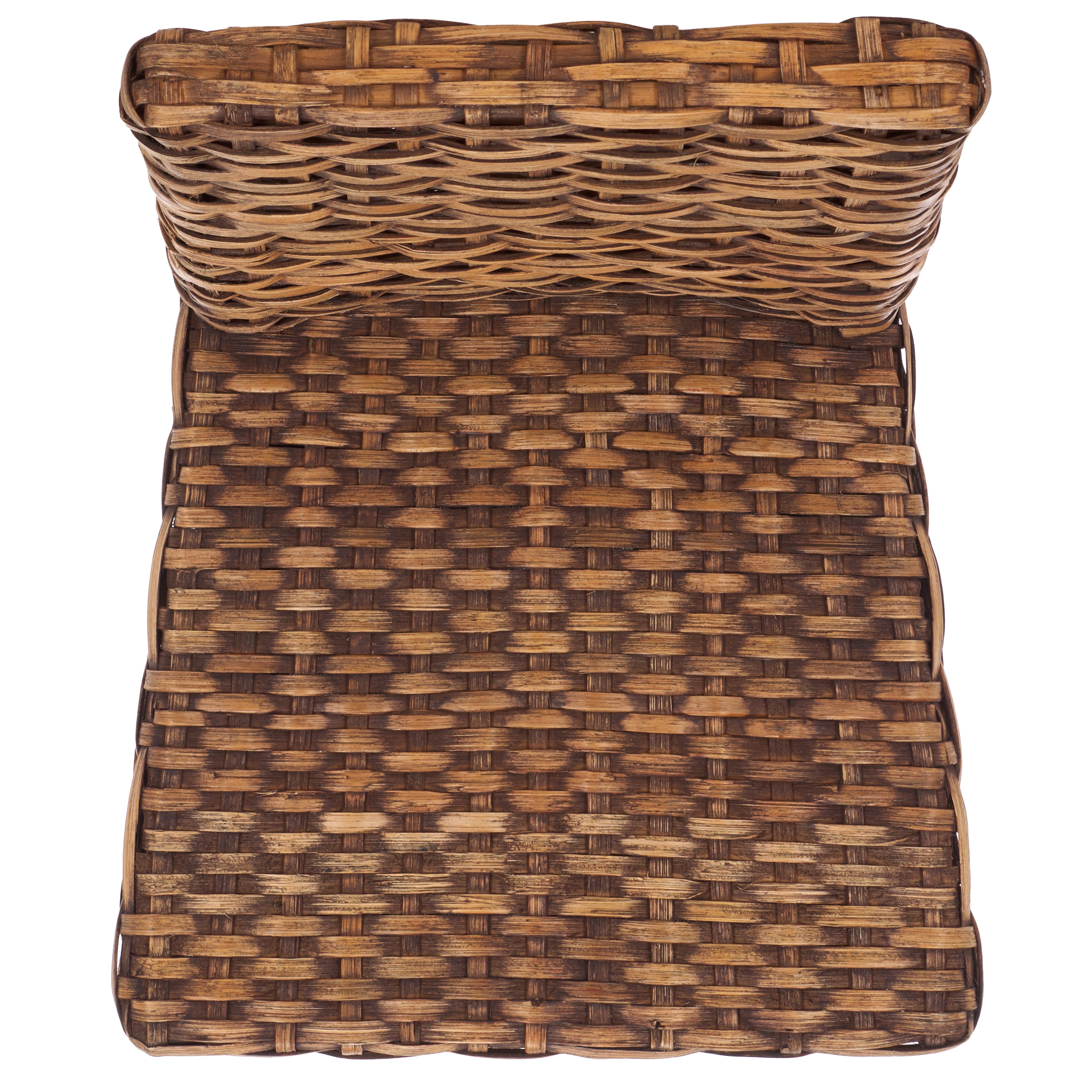 Safavieh Grove Wood and Rattan Coastal Side Chair, Brown (Set of 2)