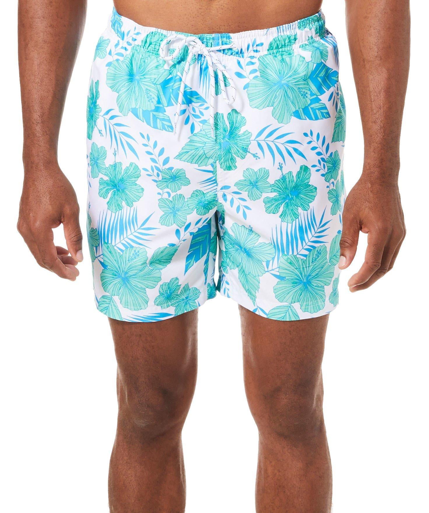 Boca Classics - Boca Classics Mens Floral Print Swim Trunks - Walmart ...