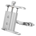 Armadurra Silver Motorcycle Bike Handlebar Phone Mount, Secure