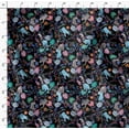 thumbnail image 4 of Soimoi Polyester Fleece Black Fabric By the Yard - 56 Inch Wide - Leopard Animal Print Textile - Stylish and Trendy Patterns for Apparel Printed Fabric, 4 of 6