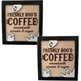 thumbnail image 1 of Letreros de Halloween con CAFÉ RECIÉN BOO'D, divertidas decoraciones para cafeterías de Halloween, accesorios de madera para decoración de cocinas de Halloween, lindas decoraciones de Halloween, decor, 1 of 8