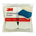 thumbnail image 2 of 3M Whiteboard Eraser, 3 x 5 inches, Pack of 2, Plastic, An Eraser and Cleaner All in One, 2 of 6