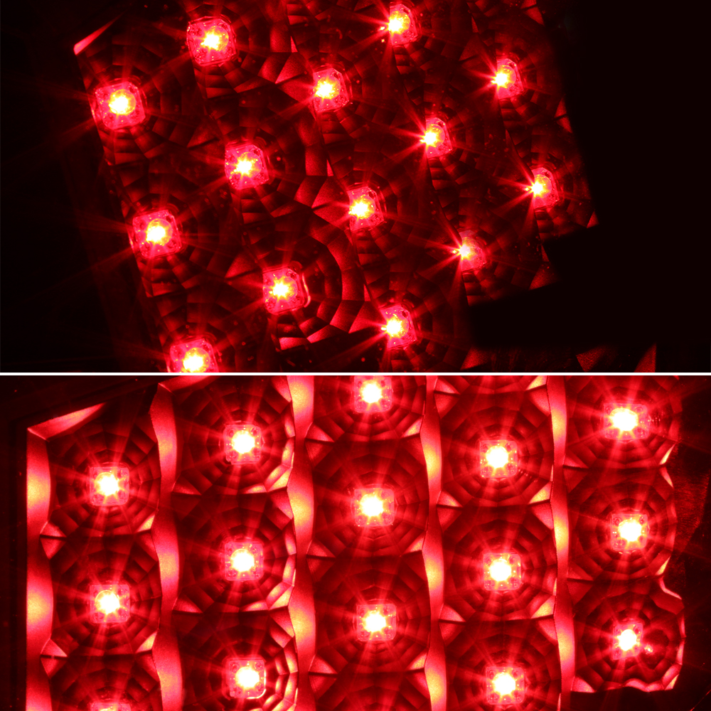 AKKON - For 07-12 Nissan Altima L32A 4DR Sedan Black Smoked LED Tail Brake Light Lamp Assembly