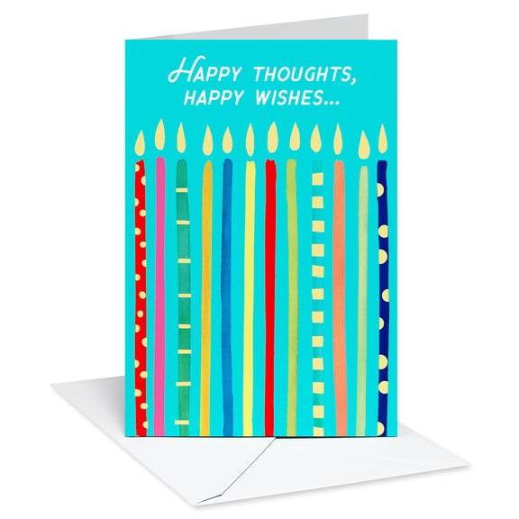 American Greetings Birthday Card (Happy Thoughts, Happy Wishes)
