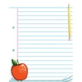 thumbnail image 1 of Notepad Paper Lined Chart, 1 of 2