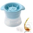 thumbnail image 1 of Bolas De Hielo, Fabricante De Bolas De Hielo De Silicona, Molde De Bolas De Hielo De Whisky No Tóxico Duradero Para Cóctel Vodka Eigraketly HA040473-00, 1 of 6