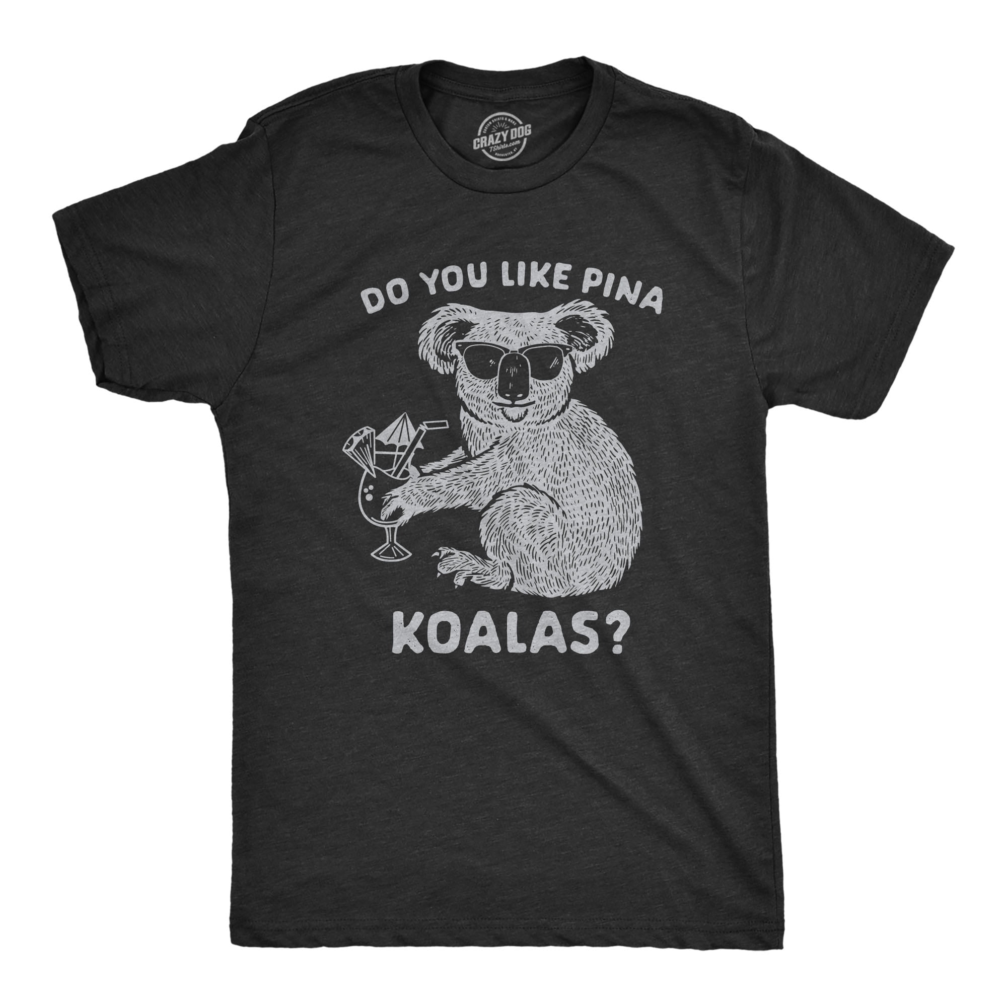 Unisex Tee Easter Koala Black Shirt