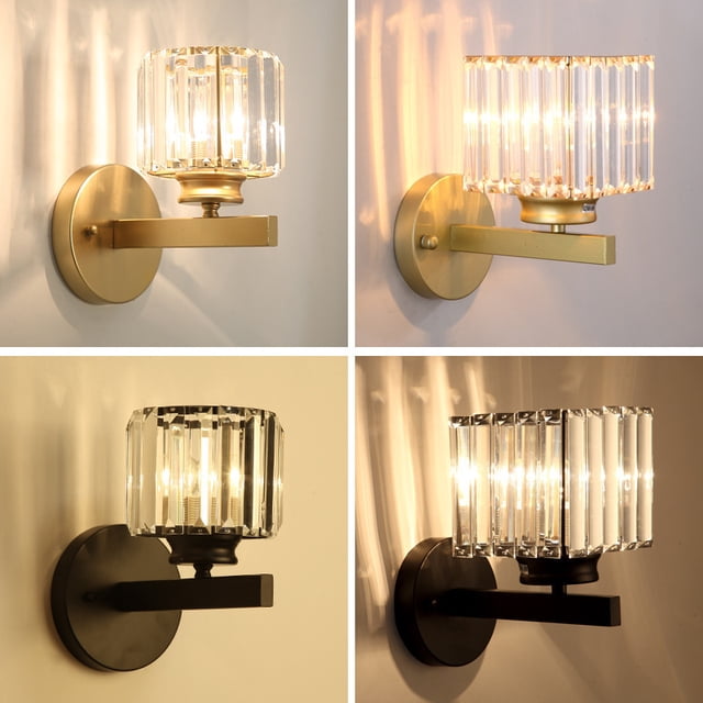 Lámpara de pared de cristal simple posmoderna, luz nórdica, fondo de sala de estar de lujo, lámpara de pasillo, pasillo, dormitorio, lámpara de noche