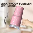 thumbnail image 5 of Flamingo Coffee Cup with Handle 20OZ Stainless Steel Insulated Tumbler Mug Leak Resistant Double Wall Vacuum Keeps Drinks Hot Cold Gifts for Women Girls on Birthday Christmas Summer, 5 of 6