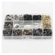 thumbnail image 2 of Snap Clasps Kit, 120 Piece Metal Snap Fastener Set With Punch Pliers And 4 Piece Fastener Tool Kit, 2 of 5