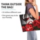 thumbnail image 2 of Easygdp Red Wine Rose Bolsas Tote para Mujer, Bolsos de Hombro para Viaje, Bolsos de Mano de Gran Capacidad para Compras y Trabajo, 2 of 8