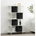 thumbnail image 5 of Set of 4 Storage Cubes-13 X 13 X 13 In, Cotton Rope Basket for Shelves, Toys, Book, Cube Storage Bin with Handles, Woven Storage Basket for Organizing, Beige, 5 of 13