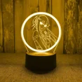 thumbnail image 3 of Lámpara 3D con figuras de la familia SPY X, luz de noche LED de anime, juguetes para dormitorio infantil, decoración de habitación, juguetes de cumpleaños para niños, regalos, 3 of 5