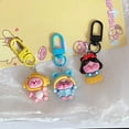 thumbnail image 5 of Lindo Anime dibujos animados figura de Metal llavero Loopy pareja Bagpack colgante llavero hombres mujeres coche llavero accesorios regalo de cumpleaños, 5 of 5