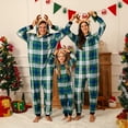 thumbnail image 3 of GYRATEDREAM Christmas Pajamas for Family Matching Cute Long Sleeve Couples Soft Sleepwear One Piece Funny Christmas Pjs Sets, 3 of 11