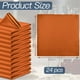 thumbnail image 2 of Servilletas de tela P Pothuiny satinadas, 24 unidades, 43 x 43 cm, naranja quemado, 2 of 7