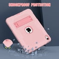 thumbnail image 5 of Dteck Case for iPad 10th Generation 10.9 Inch 2022, Built-in Kickstand Heavy Duty Shockproof Rugged Protective Case for iPad 10.9 Inch 10th Gen 2022 Release,Rosegold, 5 of 8