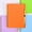 Orange, variant on VEFSU A5 Student Notebook,Lined Notebook with Pen,Hardcover Spiral Notebook for Gift,Daily Notebook for Writing Work Business