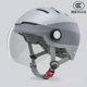 thumbnail image 4 of Casco de motocicleta eléctrico para hombres y mujeres, protector solar de verano, medio casco, casco de seguridad universal fresco para las cuatro estaciones, 4 of 5