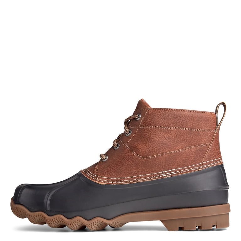 Sperry Shoes Mens 8 Boots Duck Outdoor Leather Waterproof Brewster Lace Up Brown Sperry Men main image 4