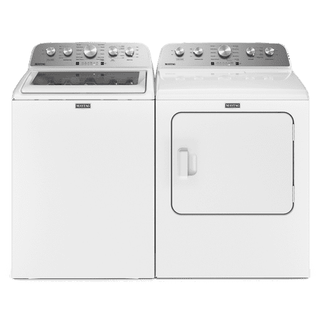 Maytag - 4.8 Cu. Ft. High Efficiency Top Load Washer with Extra Power Button - White
