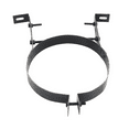 thumbnail image 5 of ID 180mm chimney pipe bracket for fireplace extractor smoke pipe fixing bracket flue liner clamp stainless steel stove tube support clip, 5 of 5