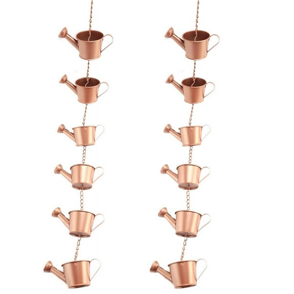 2 x Rain chain-As Shown