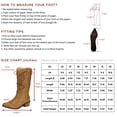 thumbnail image 7 of J's.o.l.e Women's Western Cowboy Boots Wide Calf Female Tan US Size 8.5, 7 of 7