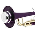 thumbnail image 3 of OULII Silver ABS Plastic Trumpet Muffler Noise Reducer for Beginner and Intermediate, 3 of 8