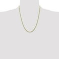 thumbnail image 7 of Auriga Fine Jewelry 10K Yellow Gold 2.8 mm Semi-Solid Rope Chain Necklace for Women 22", 7 of 7