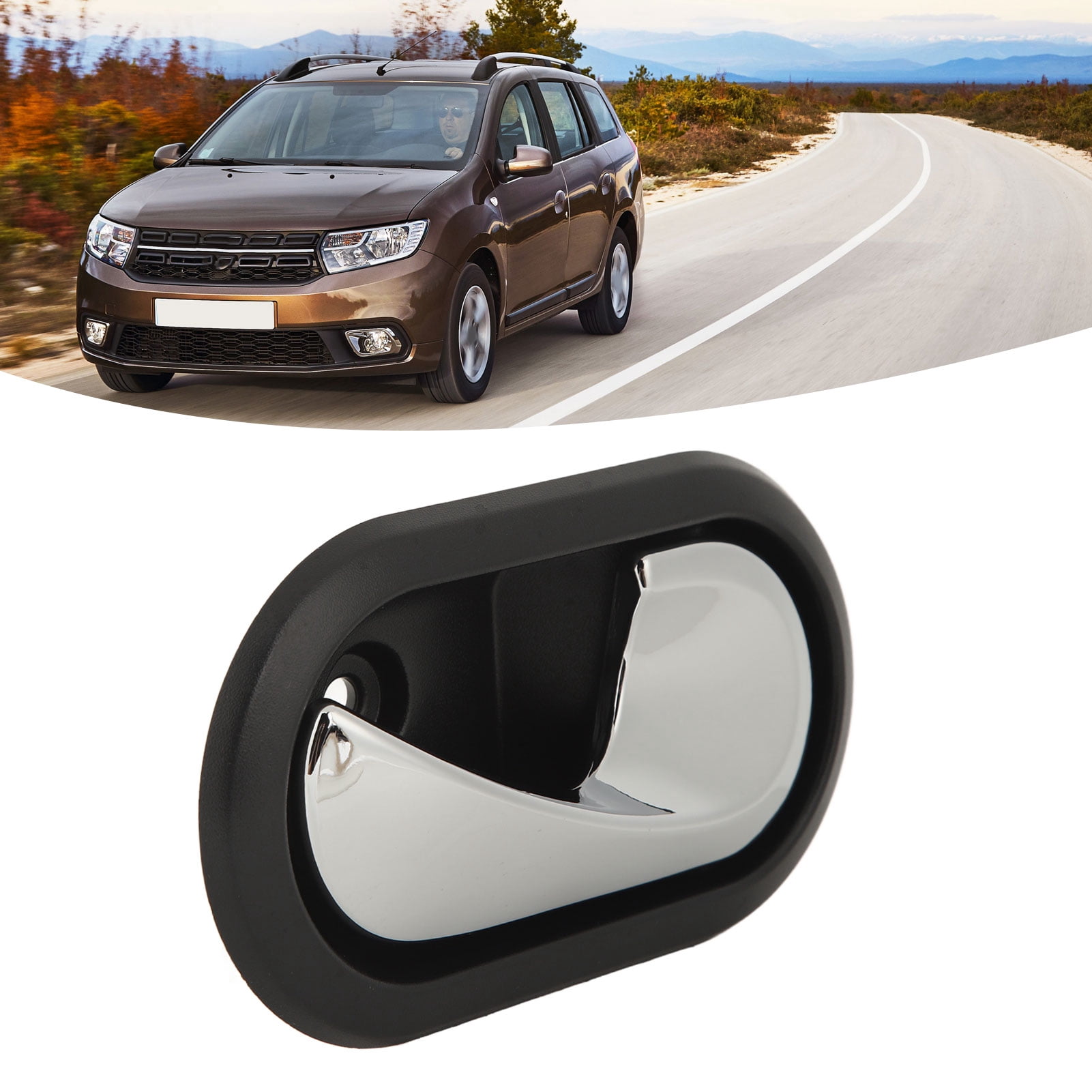 Poignée De Porte Intérieure Auto Pour Dacia Dokker/Duster/Lodgy/Sandero - Remplacement Haute Résistance - 5