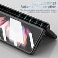 thumbnail image 3 of For Samsung Galaxy Z Fold5 Electroplating Hinged Folding Phone Case with S Pen Fold Edtion, 3 of 5