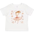 thumbnail image 3 of Inktastic Ballerina Girl in Pink Girls Toddler T-Shirt, 3 of 5