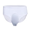 thumbnail image 3 of Hombres  Briefs Hide Bragas Realista Ropa interior METRO Jinwen Ropa interior Crossdresser, 3 of 8