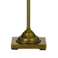 thumbnail image 4 of 60 Inch Metal Downbridge Design Floor Lamp with Caged Shade, Antique Brass- Saltoro Sherpi, 4 of 5