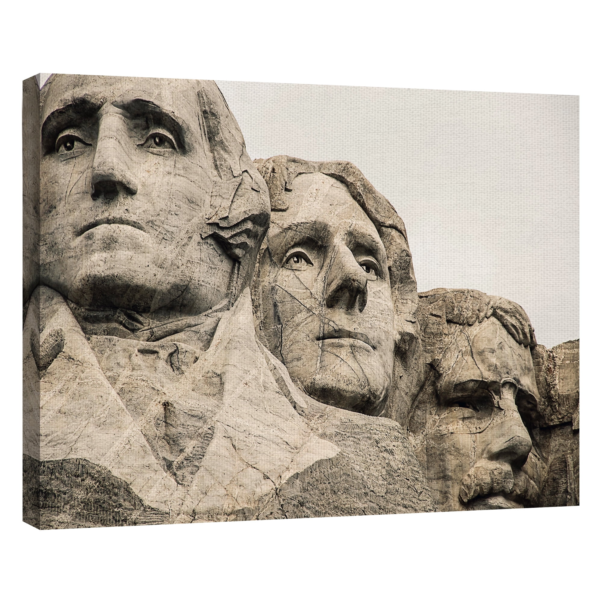 Masterpiece Art Gallery Rushmore By John Bakator Canvas Art Print 22" x 28"