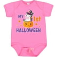thumbnail image 3 of Inktastic My 1st Halloween with Unicorn Witch Girls Baby Bodysuit, 3 of 5