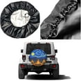 thumbnail image 2 of Spare Tire Cover with Backup Camera Hole, Universal Wheel Tire Cover Tire Protectors for Trailer RV Van SUV Truck Camper and Many Vehicle, 2 of 10