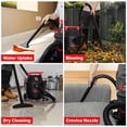 thumbnail image 5 of Aspiradora para productos húmedos y secos Shop-Vac 5430112, 4 galones, 4 picos HP, 5 of 5