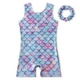 thumbnail image 3 of GYRATEDREAM Gymnastics Leotards for Girls Dance Biketards with Shorts One-Piece Colorful Dancewear Unitards for 3-10 Years, 3 of 7