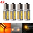 thumbnail image 4 of 4X 33Led 581 Bau15S Py21W Turn Signal Yellow Rear Indicator 12V Bulb, 4 of 7