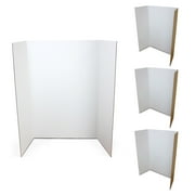 Flipside Products 1-Ply Project Board, 36" x 48", White, Pack of 4