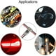 thumbnail image 5 of Conector en T de 2 pines para cable eléctrico de 20/22 AWG, 12 unidades, resistente al agua, para coche, sin soldadura, para iluminación LED, terminales y kits., 5 of 5